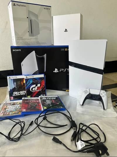 PS5 pro 2 Controller 2TB With Complete Box 5CDS