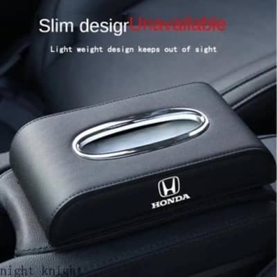 Honda Dashboard Tissue Box Slim Lightweight Holder