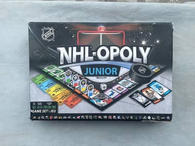 Monopoly  Original Imported NHL-opoly | Official NHL Family Board Game