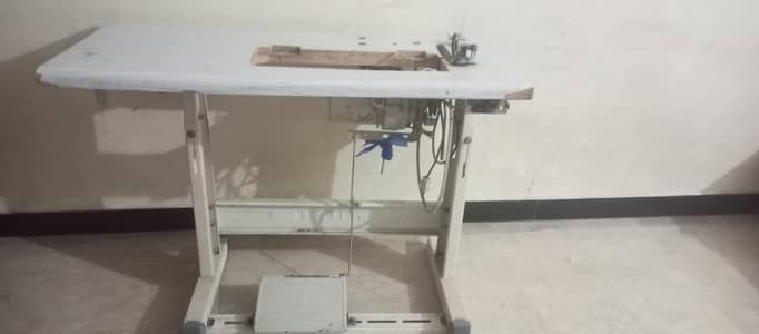 sewing machine table and motor
