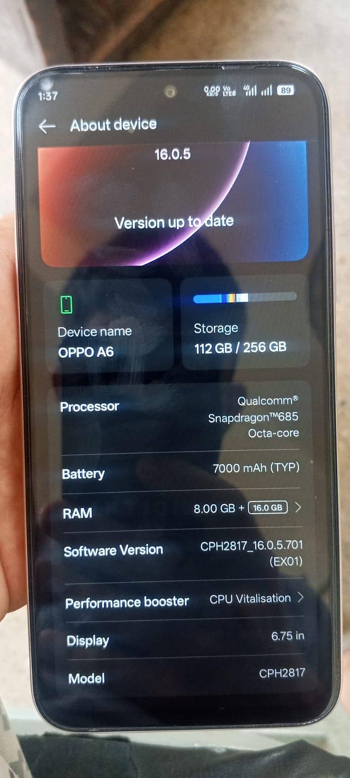 OPPO A6 3