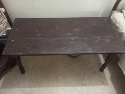 Wood table
