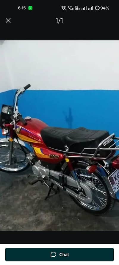 honda CD 70 bike 03480621430 only WhatsApp raabta