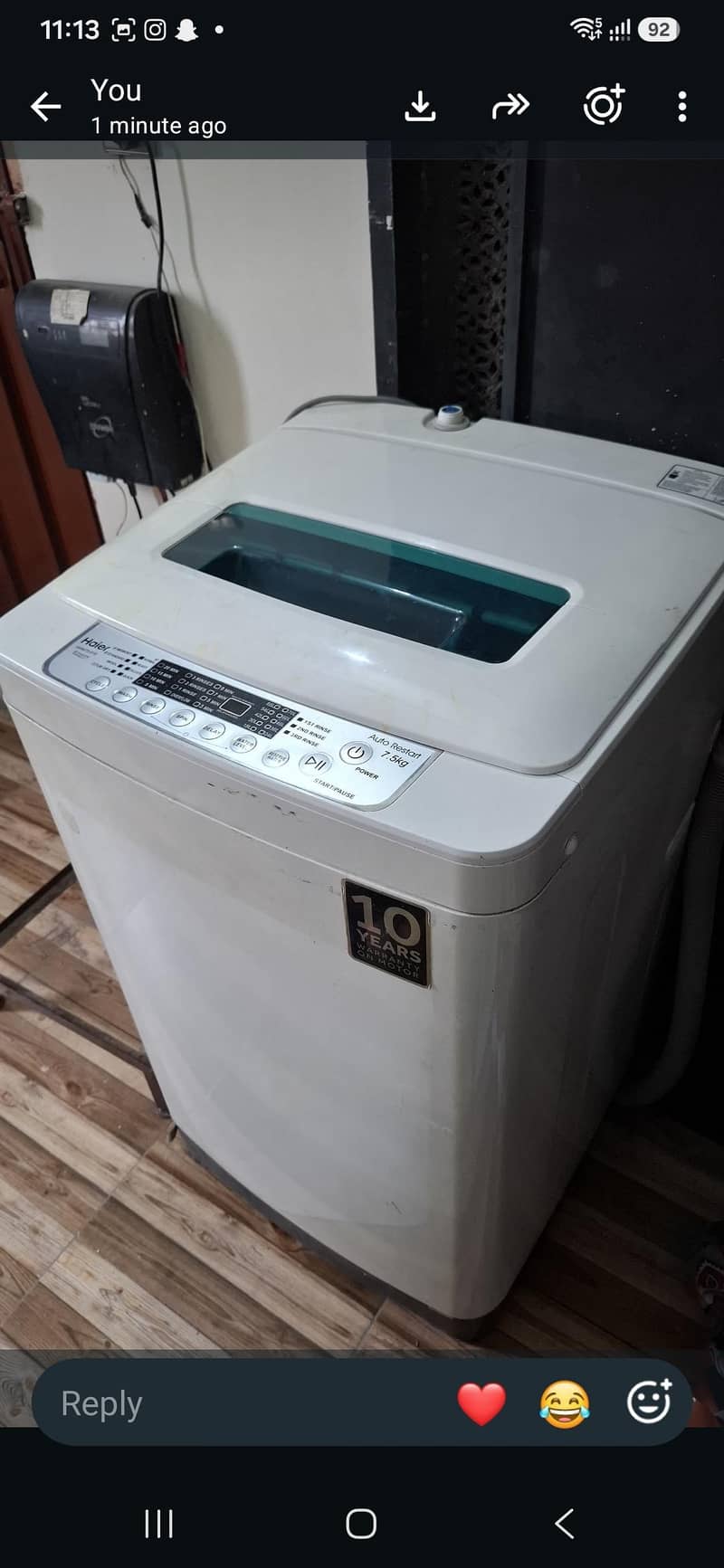 haier automatic washing machine 2