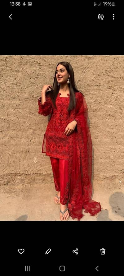 3 piece fancy  silk suit