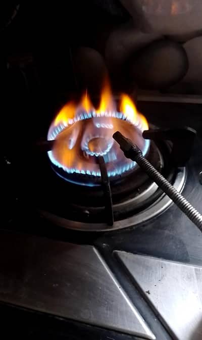 3burner lpg converted stove