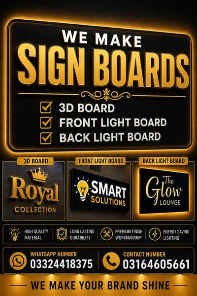 sign board