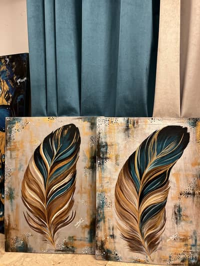 Original Handmade Acrylic Painting on Canvas | Wall Art | Home decor