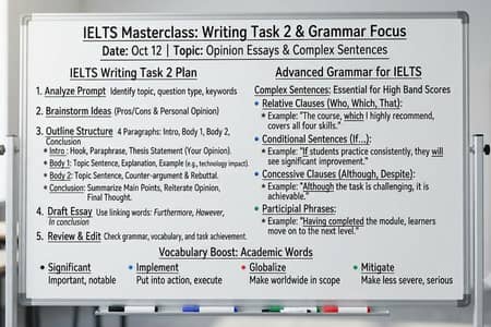 Professional English & IELTS Coaching for Adults