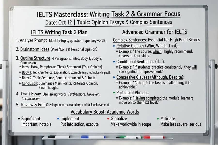Professional English & IELTS Coaching for Adults 0