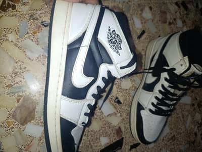Original Nike Air Jordan 1 Mid Panda (White & Black) – Used
