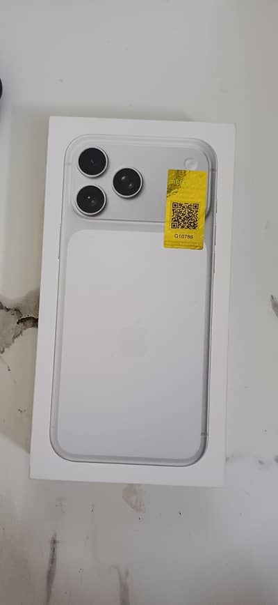 Apple iPhone 17 Pro Max PTA Approved 256gb Silver