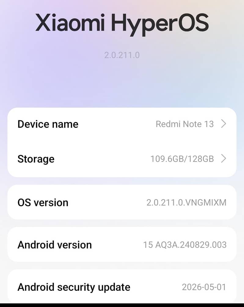 Redmi Note 13 0