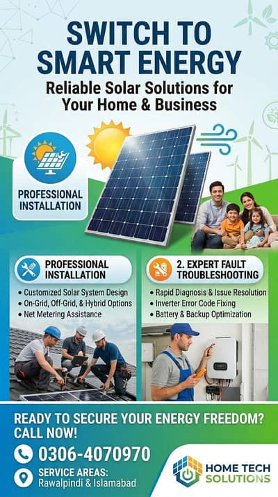 Professional Solar & AC Installation and Repair Services