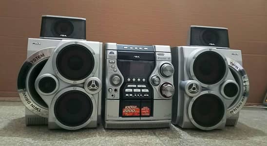 Japanese Dual Woofer Speaker Sound System