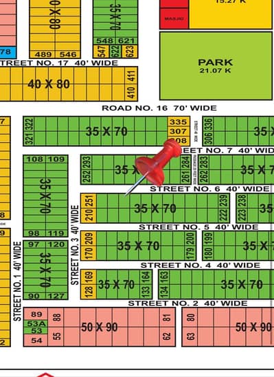 10 Marla Plot For Sale Investor Rate