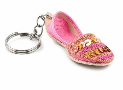 Premium Handmade Multani Khussa Keychain