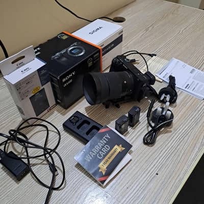 Sony A6400 with Sigma 30mm