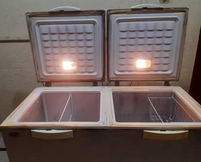 Waves Double Door Deep Freezer l Excellent Cooling l Best Condition