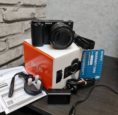 Sony alpha ZVE10 Mirroless Camera