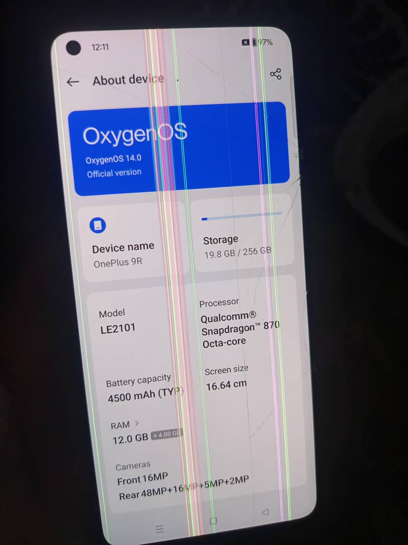 One Plus 9R 0