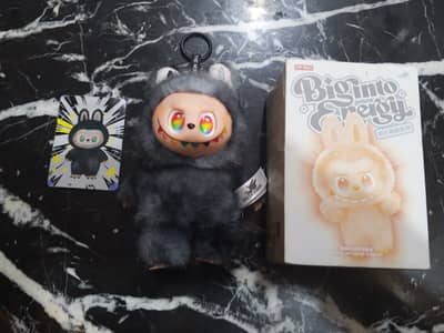 Secret labubu black rainbow original pop mart