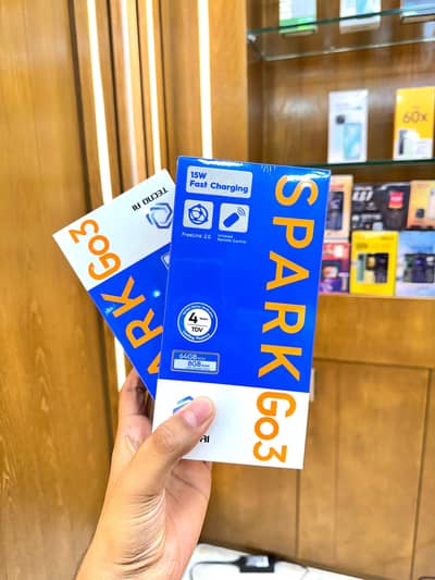 Tecno Spark Go 3  4GB RAM 64GB ROM PRICE 32299/=