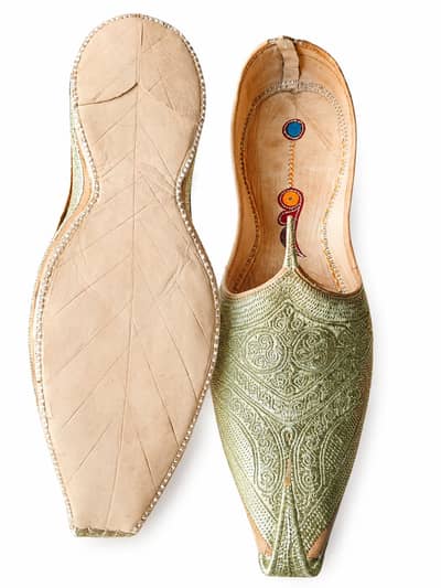 premium quality Leather Handmade Multani khussa