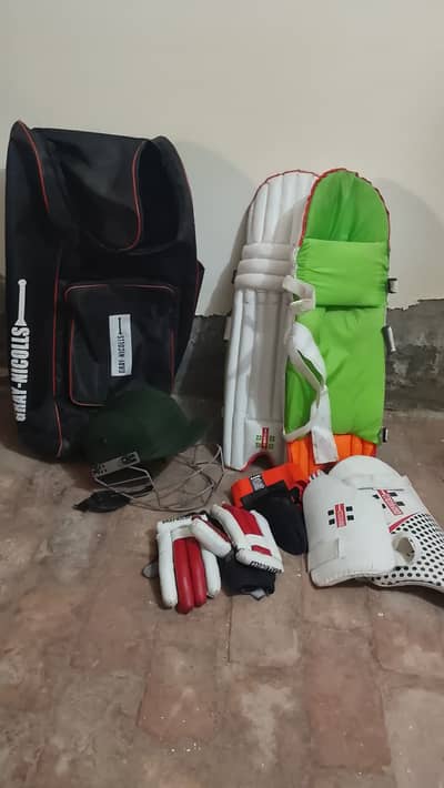Cricket Hard ball Kit Full without Bat Used in Just 6 days