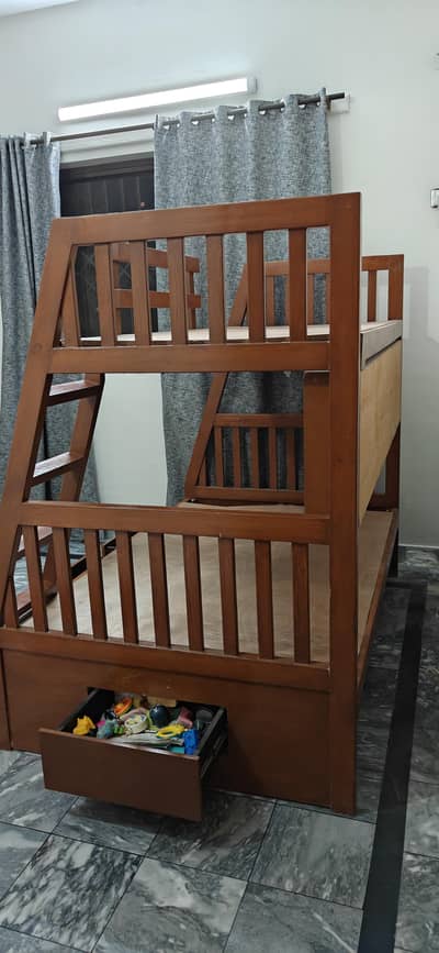 Wooden Bunk Bed For Sale