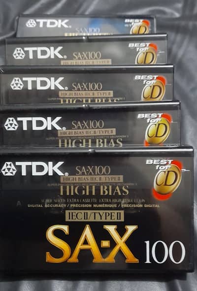 England Made Audio Cassette. (03314507763)(Type II chrome)