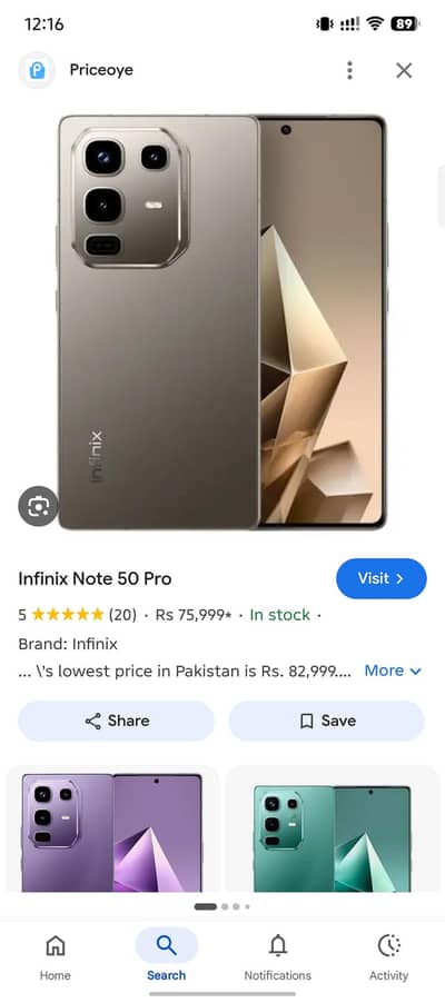 Infinix Note 50 Pro