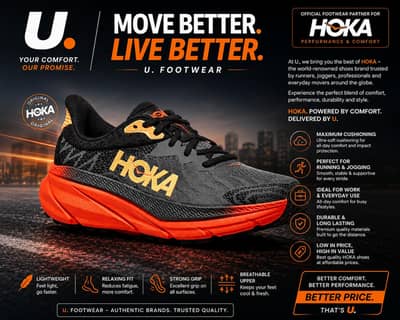 HOKA Trail Running Shoes – Vibram Sole, Premium Comfort