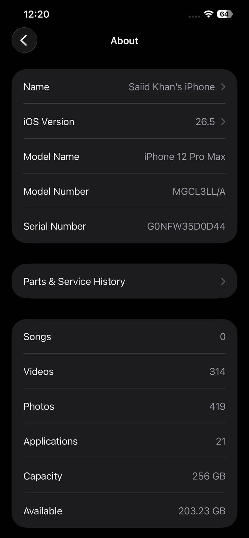 Apple iPhone 12 Pro Max 0