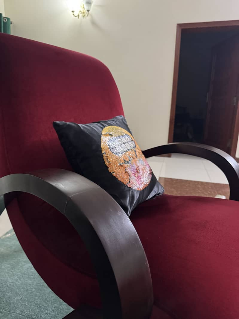 Sofa with ottoman 3