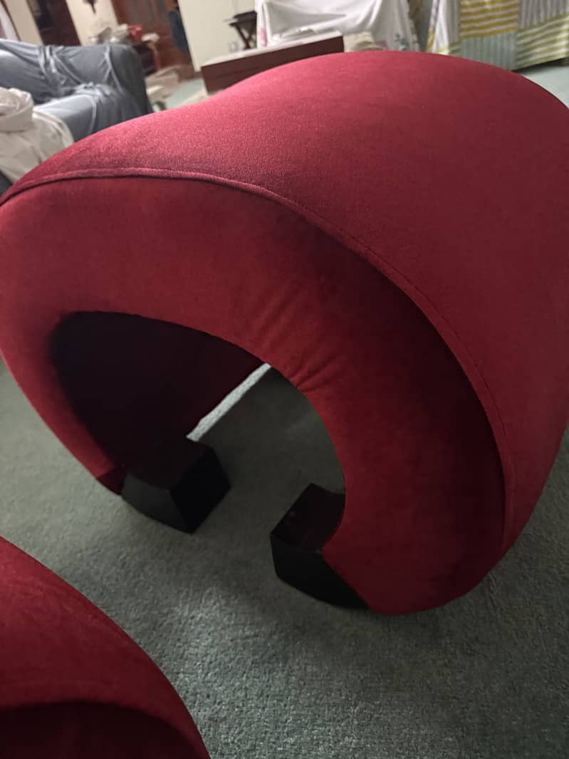Sofa with ottoman 4
