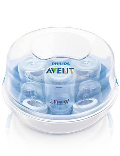 AVENT microwave-able baby bottle steriliser