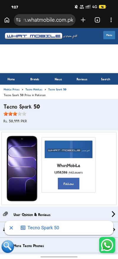Tecno Spark 50