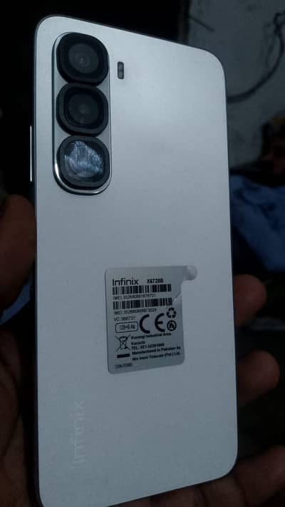 Infinix hot60i 6/128mamory 7months warranty box charger, in gpo sadar
