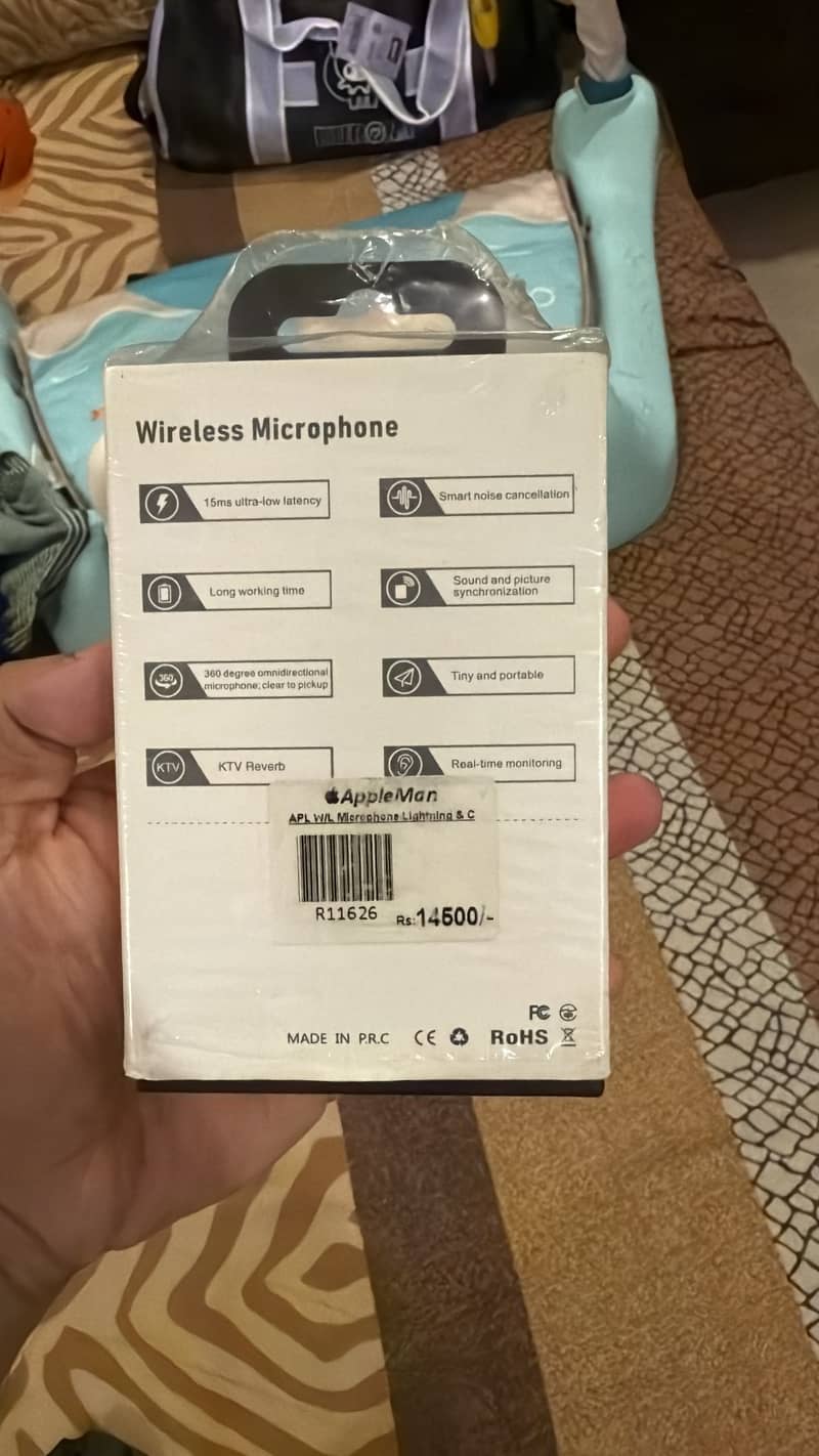 Sx6 Wireless microphone (never used) 3