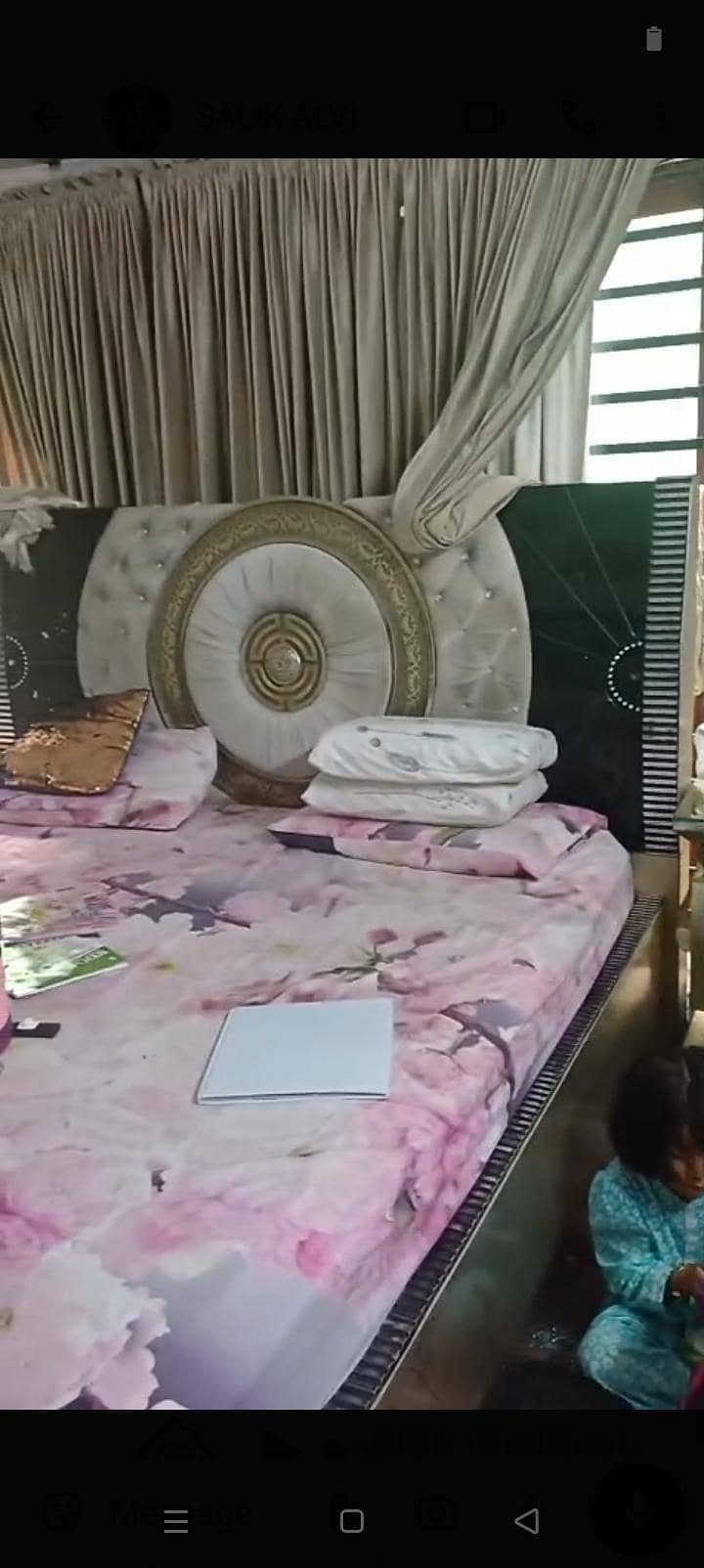 Full bed set. Bed. Dressing table. Cupboard. 0