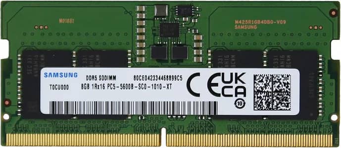 Samsung 8GB DDR5 5600MHz Laptop RAM - Brand New, Sealed
