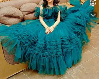 full flair frock for 7-8 year girl. . .