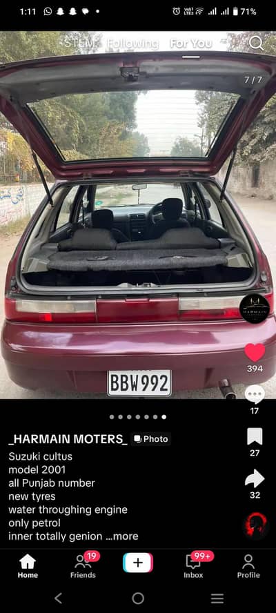 Suzuki Cultus VXR 2001