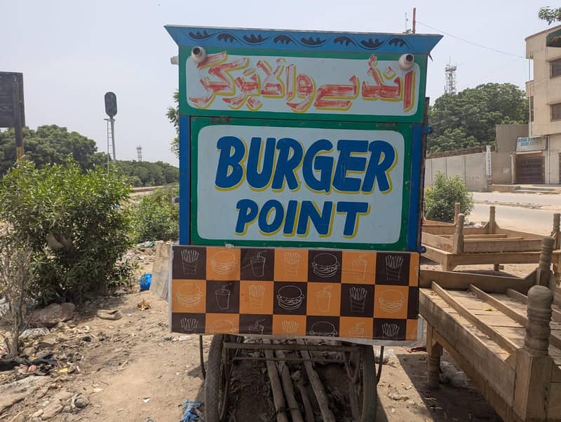 Burger stall 2