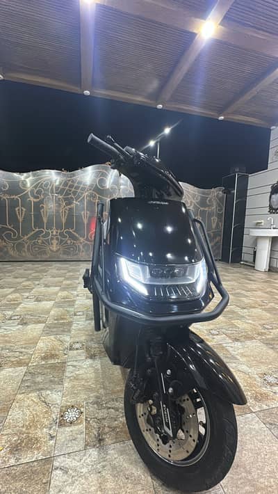Eveon joy scooty black