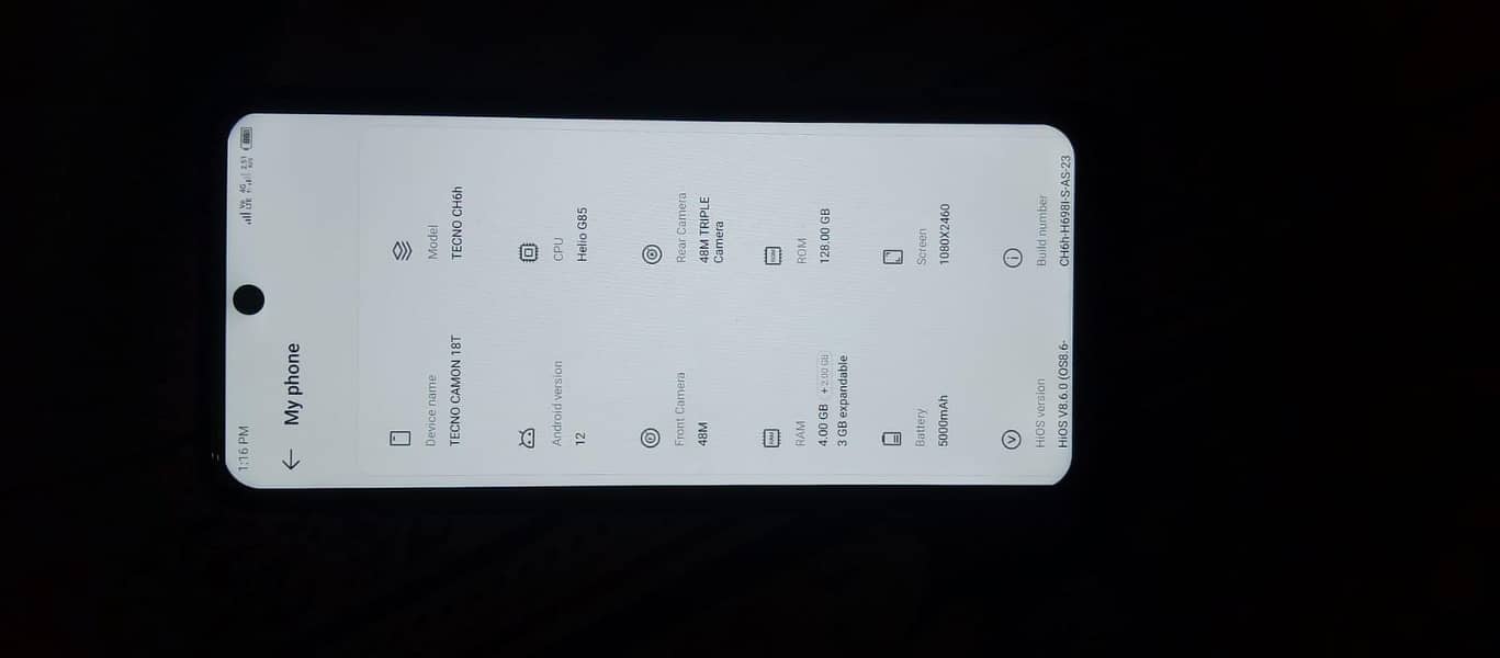 Tecno CAMON 18T 5