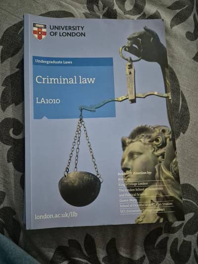 University of London LLB Original Law Books