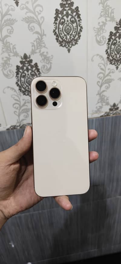 iPhone 16 Pro Max 256GB PTA Approved| Desert Titanium | Box Pack