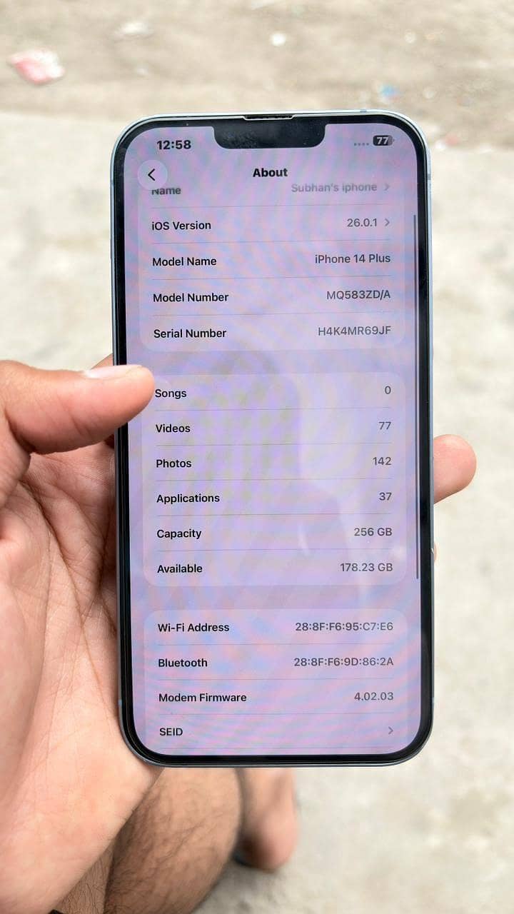 Apple iPhone 14 plus 9